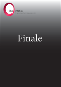 Read the Final Issue of The Quotable